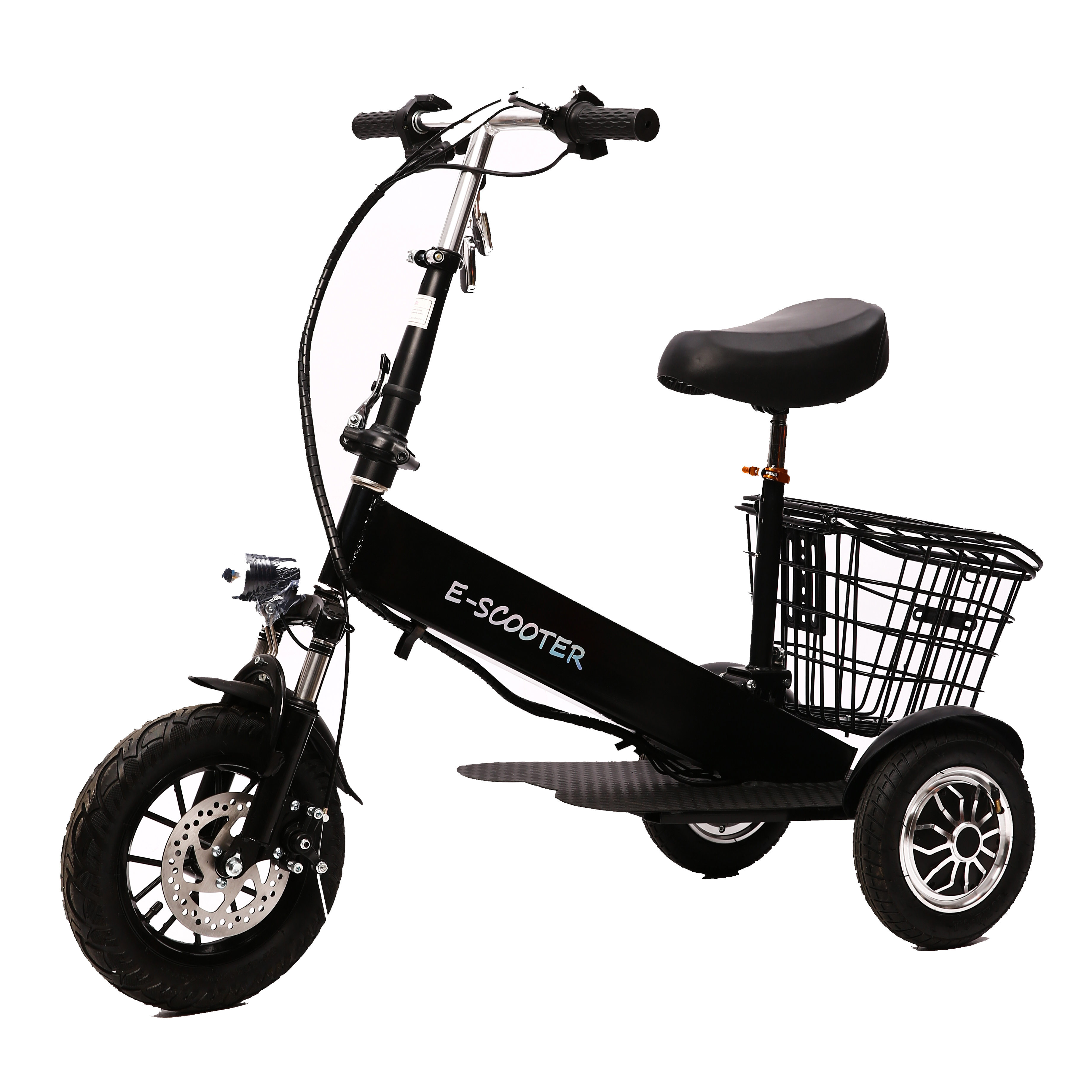 Scooter eléctrico plegable con ruedas de PU de 500w 